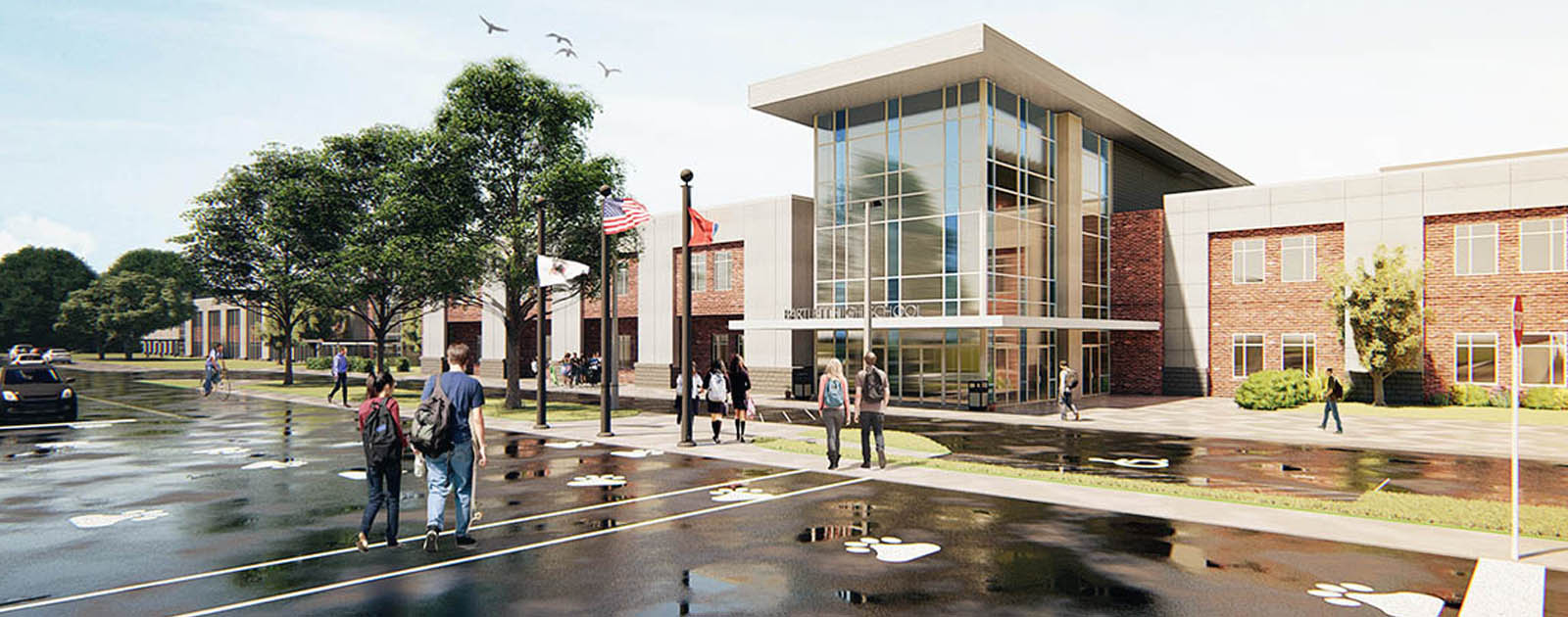 Cafeteria and Auditorium Among Newest Bartlett High Additions