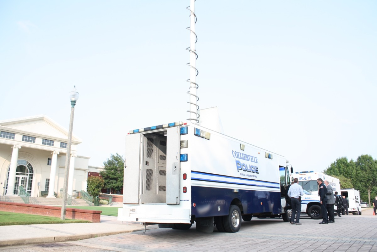 Collierville police nab resources including a drone, mobile command units