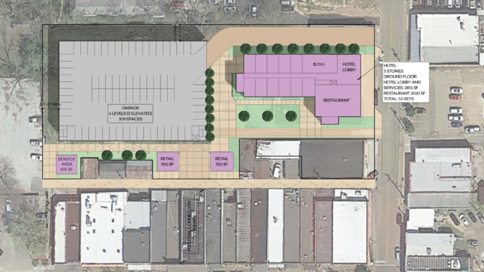 Collierville takes another big stride toward Town Square parking garage