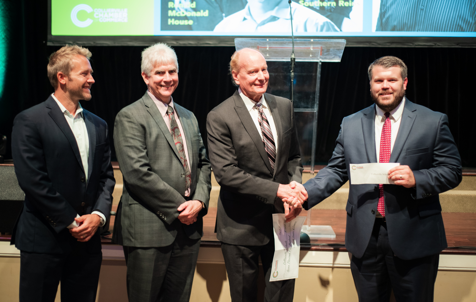 Collierville Chamber of Commerce Makes $7,500 Grant to Collierville High School