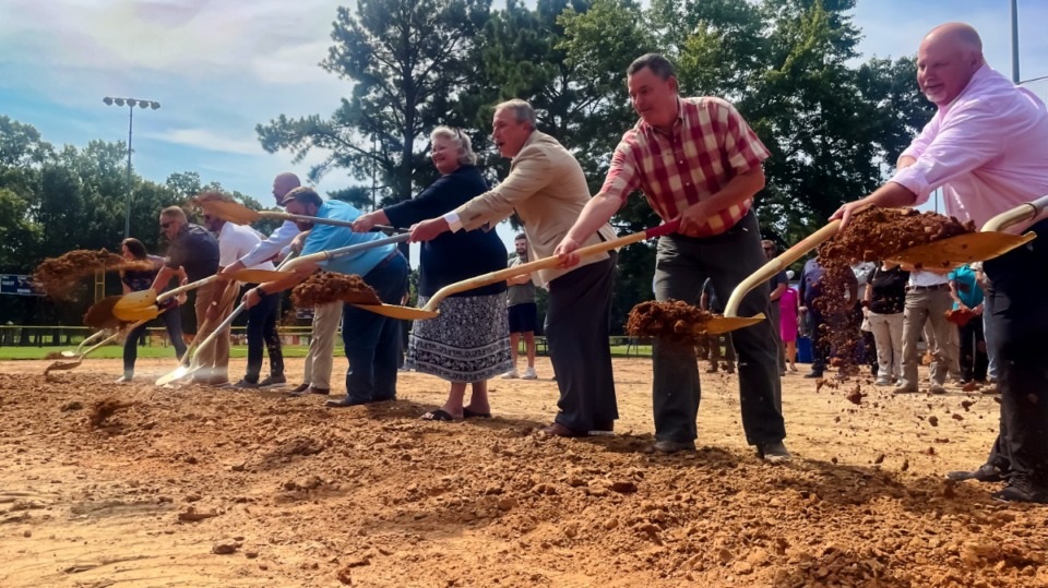 Germantown breaks ground on new baseball fields