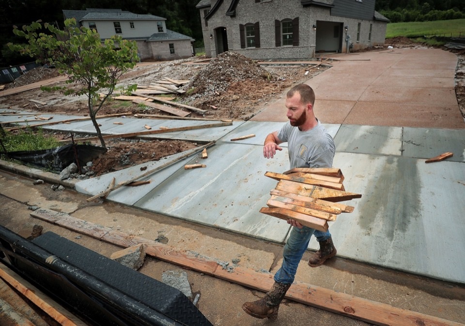 Suburban home construction shows signs of improvement